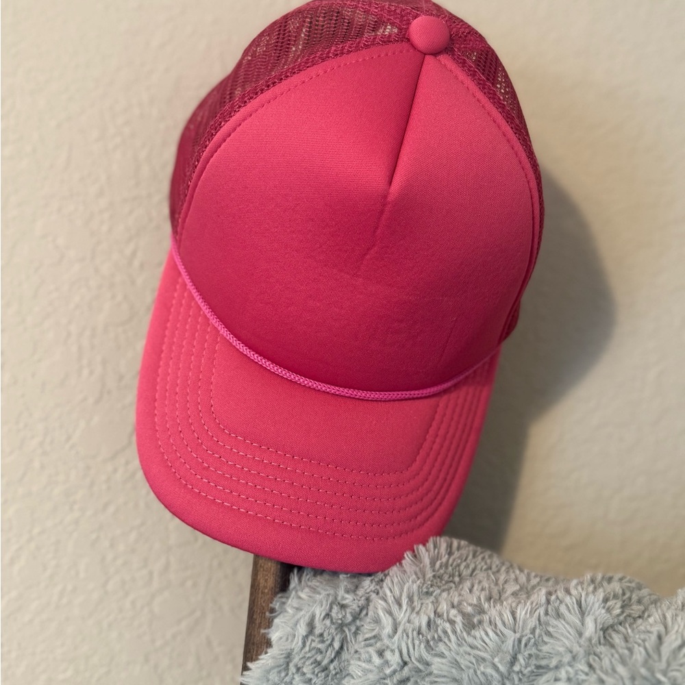 Vibrant Pink Trucker Hat